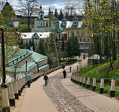 photo "Spring, Pskov - Pechersky Monastery"