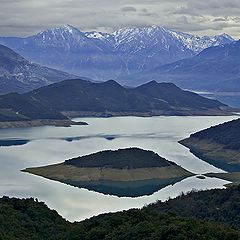 фото "Artificial lake Kremasta"