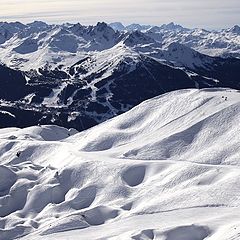 фото "Courchevel from Champagny"