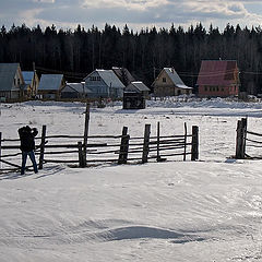 photo "fence and photographer"