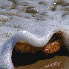 photo "The Water Shaping the Rock"