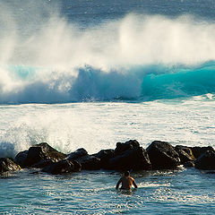 photo "alone with the ocean"