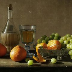 photo "Grapes, mandarin"