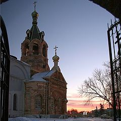 фото "У церковной калитки"