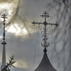 фото "Кружева православных крестов"