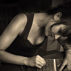 photo "Lady painter"