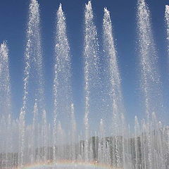 photo "I shall reach a rainbow!"