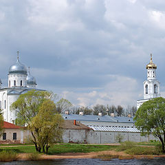 photo "Jur'ev monastery in Velikiy Novgorod."