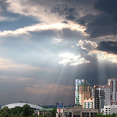 photo "The thunder-storm comes nearer"