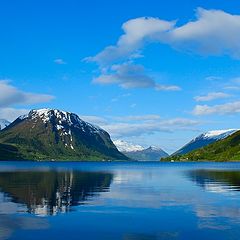 photo "Morning on Lake Jolster"