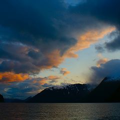 photo "Sunset above lake Hornindal"