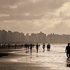 photo "Walking in the beach..."