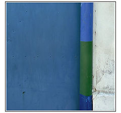 photo "blue,green,white compostition"