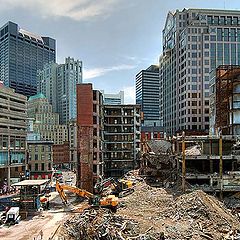 photo "The birth of a skyscraper"