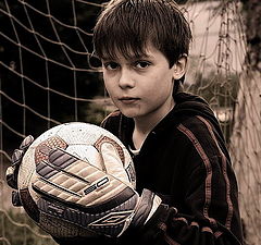 photo "The goalkeeper"