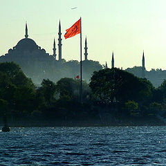 фото "Suleymaniye Mosque from Bosphorus"