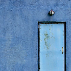 photo "blue door"