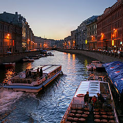 photo "White night on the Moika. St. Petersburg"