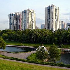 фото "Окраина Москвы...,вечереет."