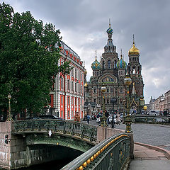 photo "Blood of Christ at the temple. St. Petersburg"