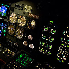 photo "Cockpit 737"