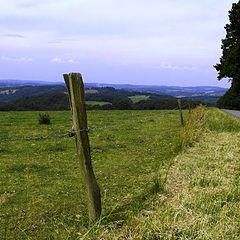 photo "Rhine Valley and a bit of barbed wire"