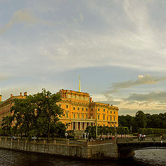 photo "View by Engineer Castle and Summer Garden. Petersburg"