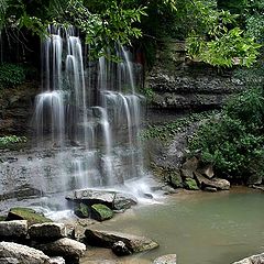 фото "rock glen fall"