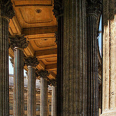 photo "Columns Kazan Cathedral of St. Petersburg"