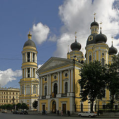 photo "Square of the Vladimirskaja Icon's orthodox church. Petersburg"