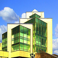 photo "The architecture of glass and metal."