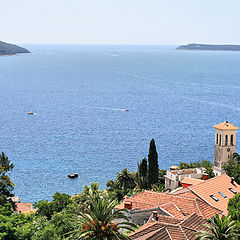 photo "kind at the seaside from a "bloody fortress""