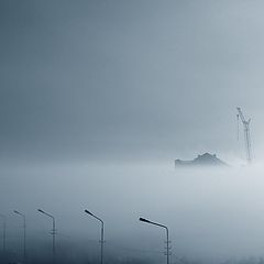 photo "ship in fog"