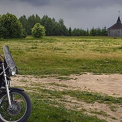 photo "Еtude with motorcycle"