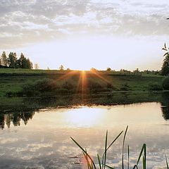 фото "Рассвет на р. Случ"