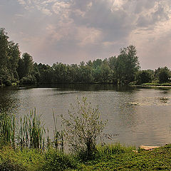 фото "Пейзаж с прудом."