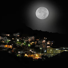 photo "The world of the moon"