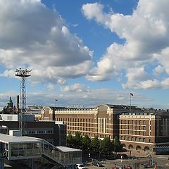 photo "Helsinki. Viking Line Terminal and Katajanokka District"