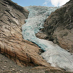 photo "Blue ice of the Jostedalsbreen"