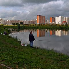 фото "Ловля рыбы в переменчивую погоду"