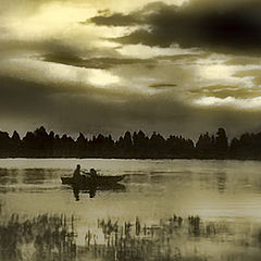 photo "Lake and Canoe"