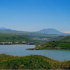 photo "Little lake and Ararat's top"
