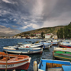 photo "mooring line"