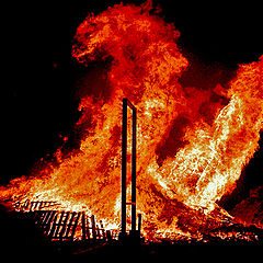 photo "A highly destructive fire"