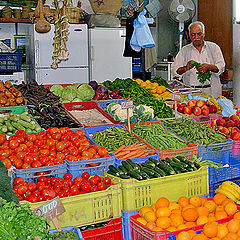 photo "Turkish market trader"