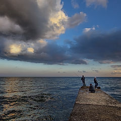 photo "Evening fishing"