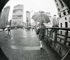 photo "Woman and Rain"