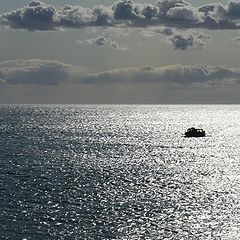 фото "boat in the evening"