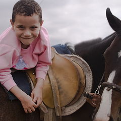 фото "hippotherapy session"