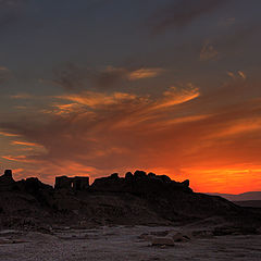 photo "Sunset at Medinet Habu"